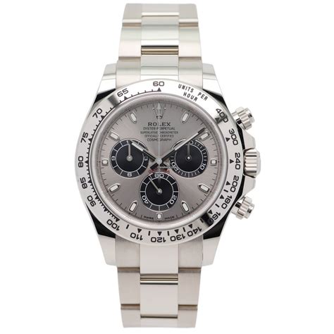 rolex daytona weißgold listenpreis